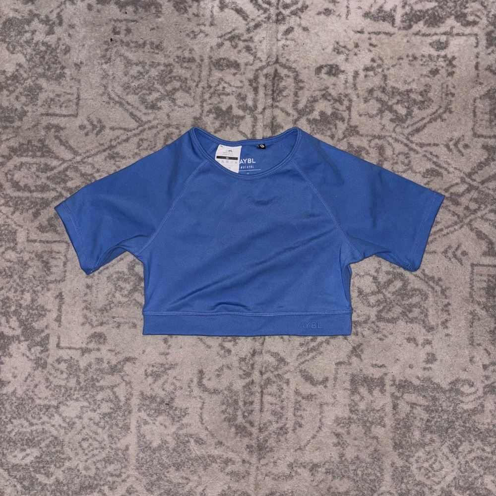 AYBL Women's Blue Crop Top